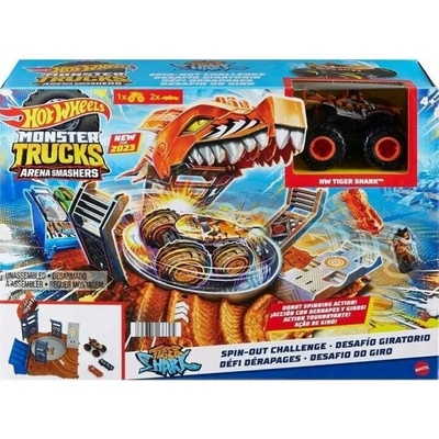 Mattel Hot Wheels Monster Trucks Tiger Shark