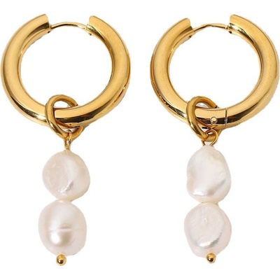 Ornamenti pozlacené Chunky Pearls ORT300036