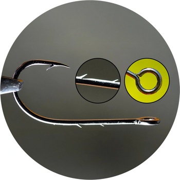 RedBass Spinning Cheburashka Hooks 825 Sickle veľ.10 10 ks