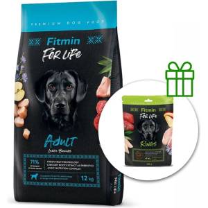 Fitmin FOR LIFE Възрастни Големи Породи 12 кг + Fitmin For Life Rings БЕЗПЛАТНО