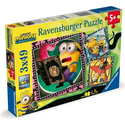 Ravensburger Mimoni 3 3x49 dílků