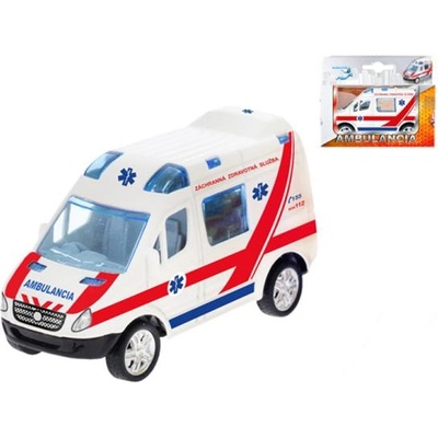 Mikro Автомобил словашка линейка 8см метал обратен ход