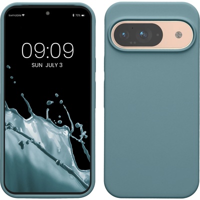 kwmobile kryt na mobil TPU Silicone Case pro Google Pixel 9 Pro / Google Pixel 9 Wireless Charging antique stone