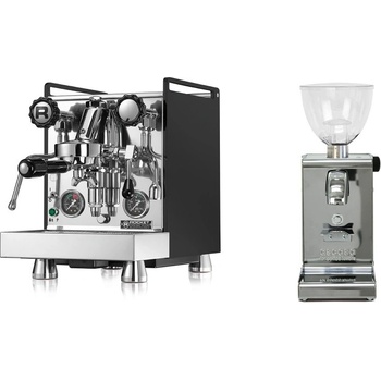 Set Rocket Espresso Mozzafiato Cronometro R + Ascaso i-steel