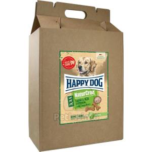 Happy Dog NaturCroq Lamm & Reis Knochen - Кучешки бисквити във форма на кокал с вкус на агнешко и ориз 5 кг