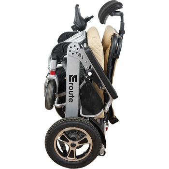 Eroute 8000F Elektrický invalidný vozík s automatickým samoskladaním Béžová