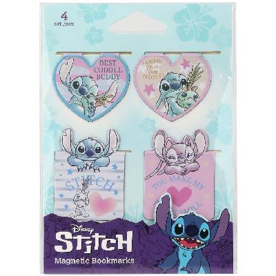 Магнитни книгоразделители Cool Pack Disney - Stitch 2, 4 броя (75354PTR)