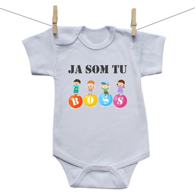 Body s krátkym rukávom Ja som tu Boss