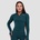 GymBeam Дамски топ Ignite Crop Top Dark Green L