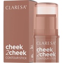 Claresa Cheek 2 Cheek 01 Neutral Sand Krémový bronzer v tyčinke 6 g