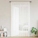 Pure Line Home Пердета с ресни в цвят бял за тръбен корниз, 2 бр. , 140 x 250 см