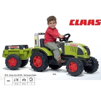 Falk Claas Arion 540 Traktor s vlečkou