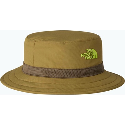 The North Face Kids Class V Rev Bucket cedar logo weather topo phantom print
