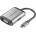 Vention Конвертор USB-C - HDMI/VGA/USB3.0/USB3.0/PD (0, 15 м сив, метална сплав)