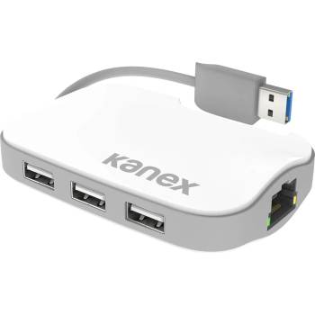 Kanex DualRole USB 3.0 Hub & Gigabit Ethernet Adapter - 3 портов USB хъб с Gigabit Ethernet адаптер за MacBook и преносими компютри