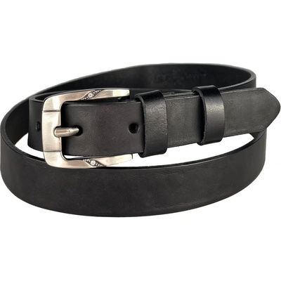 Penny Belts opasek dámský kožený 25-172-63 černý