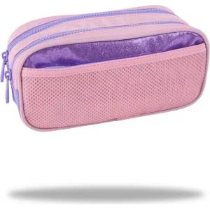 COOLPACK Ученически несесер с два ципа Coolpack - Duke - PEACH