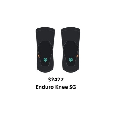 Fox Enduro Knee Sleeve Sg modrá