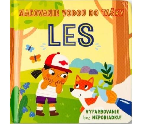 Malování vodou do tašky Les