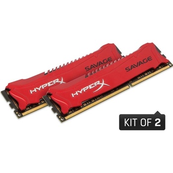 Kingston HyperX Savage DDR3 8GB (2x4GB) 1600MHz CL9 HX316C9SRK2/8