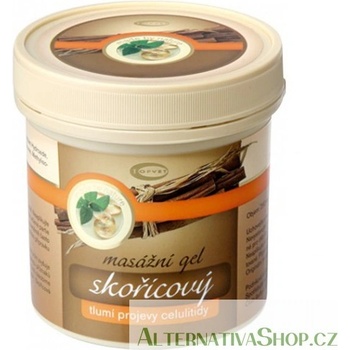 Topvet skořicový masážní gel 250 ml