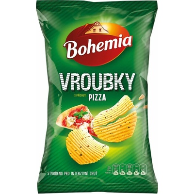 Bohemia Vroubky bramborové lupínky Pizza 55 g