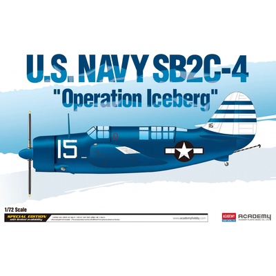 Academy Curtiss SB2C-4 Helldiver US NAVY Operation Iceberg Model Kit 12545 1:72