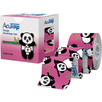 Acu top Kineziologický tejp Panada ružová 5 cm x 5 m
