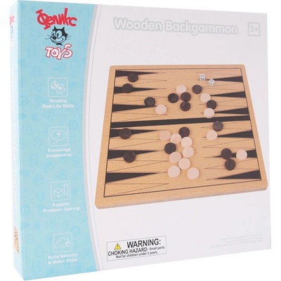 Wooden Дървена дъска за табла с пулове
