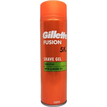Gillette fusion 5 гел за бръснене, Ultra sensitive, 200мл