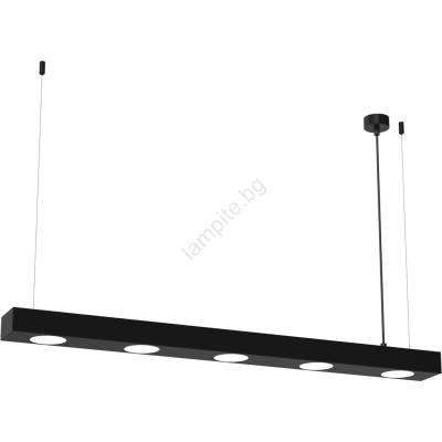 MILAGRO Пендел ALEXANDER 5xGX53/12W/230V черен (MI2109)