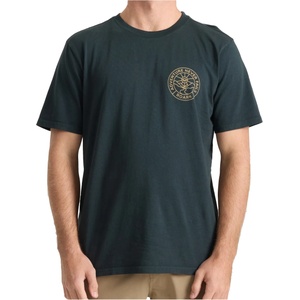 Roark Мъжка тениска Roark Division T-shirt - Washed Black - размер XL (216-7590-0114)