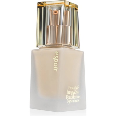 espoir Pro Tailor Foundation Be Glow хидратиращ фон дьо тен за озаряване на лицето цвят 21 Ivory 30 гр