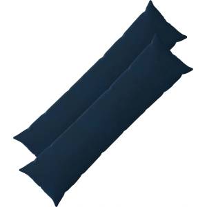 vidaXL Калъфка за възглавница 2 pcs HEERLEN Синьо 40 x 145 см (908950)