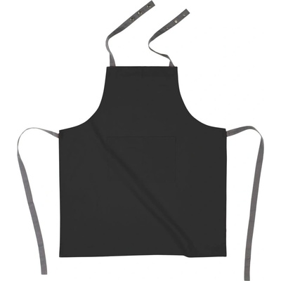 Tiseco Home Studio Черна памучна кухненска престилка - Tiseco Home Studio (9286BLACK)