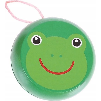 Bigjigs Toys Dřevěné Jojo 1ks Žabka