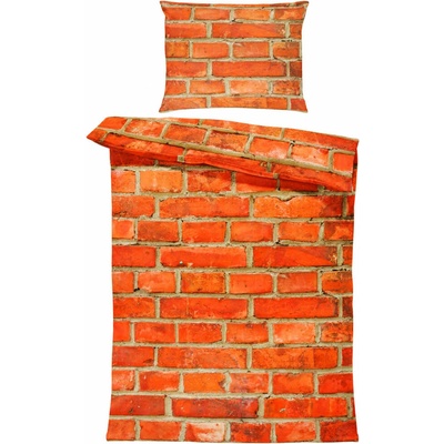 Impar Obliečky Tehly 140x200 70x90