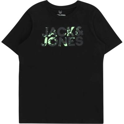 JACK & JONES Тениска 'COMMERCIAL' черно, размер 152