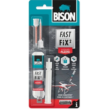 Bison Fast fix Plastic 10 g transparentní