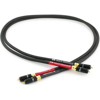 Tellurium Q BLACK DIAMOND RCA CABLE 1m