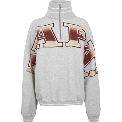 Napapijri x PDF Half Zip Sweat - Grey
