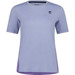 Mons Royale Дамска фланелка с къс ръкав за колоездене Mons Royale Women's Tarn Merino Shift Tee Cycling jersey - Skyline / Bloom (156-1306-1213)