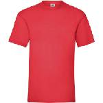 Fruit of the Loom Мъжка тениска с къс ръкав fruit of the loom valueweight - червена, xxxl (16103600413)
