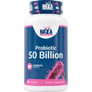 Haya Labs Пробиотик 50 милиарда / Симбиотичен комплекс / 30 капсули