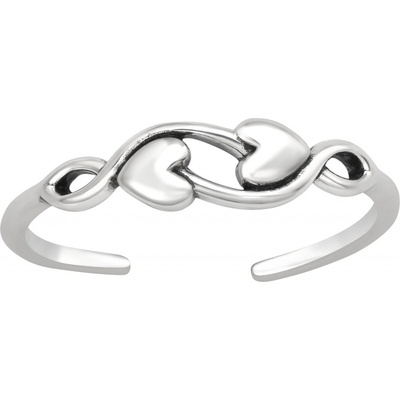 Majya Stříbrný prsten BRITANY 10648