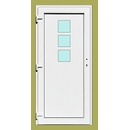 Soft Ella Vchodové dveře biele 88x198 cm ľavé