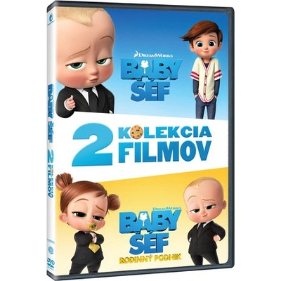 Baby šéf kolekcia 1.+2. 2DVD