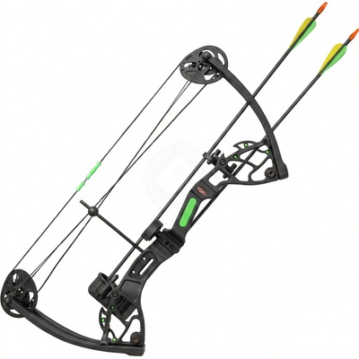 PSE Archery (Precision Shooting Equipment) Dětský kladkový luk PSE Guide s příslušenstvím PSE GUIDE, 12-29lbs - Outlet
