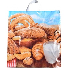 Taška LDPE s ušami 42x47 cm, Púpava