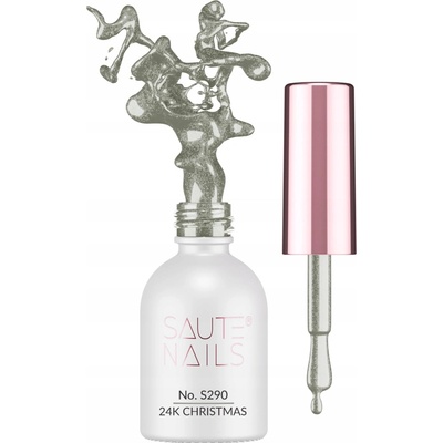 SAUTE NAILS S290 24K Christmas Hybridní lak na nehty UV LED Gel 8ml